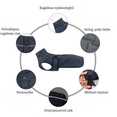 Naradin Kutyakabát - FrostyFit (L)